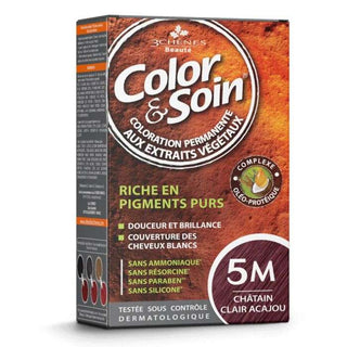 COLOR ET SOIN COLORATION CHATAIN CLAIR ACAJOU M5