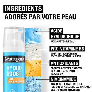 Neutrogena Fluide Hydratant Hydro Boost SPF 50, 50 ml