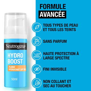 Neutrogena Fluide Hydratant Hydro Boost SPF 50, 50 ml