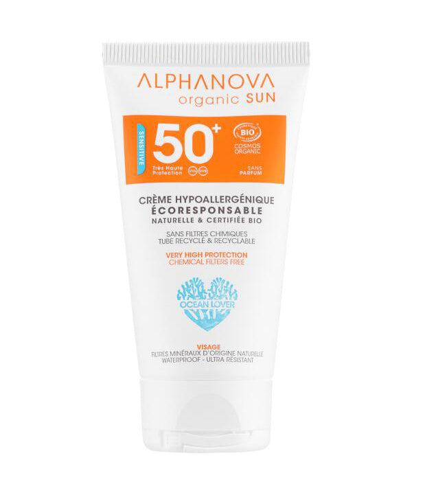 ALPHANOVA CREME SOLAIRE HYPO INVISIBLE SPF50+50ML main image 1