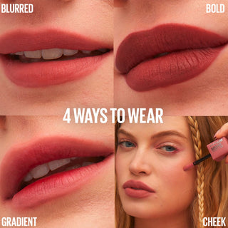 MAYBELLINE NEW YORK SUPERSTAY TEDDY TINT BLUSH À LÈVRES LIQUIDE FINI MAT FONDU JULY FOREVER 35