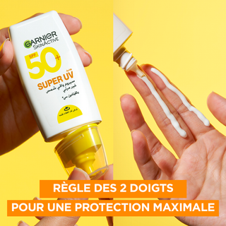 Garnier super uv invisible serum sunscreen spf 50 pa++++ uva/b