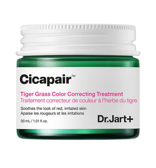 Traitement correcteur de couleur Dr. Jart+ Cicapair™ 30ml – soin apaisant et protecteur à l’herbe du tigre