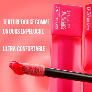 MAYBELLINE NEW YORK SUPERSTAY TEDDY TINT BLUSH À LÈVRES LIQUIDE FINI MAT FONDU JULY FOREVER 35