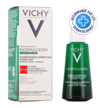 VICHY NORMADERM FLUIDE DOUBLE CORRECTION HYDRATANT 50 ML