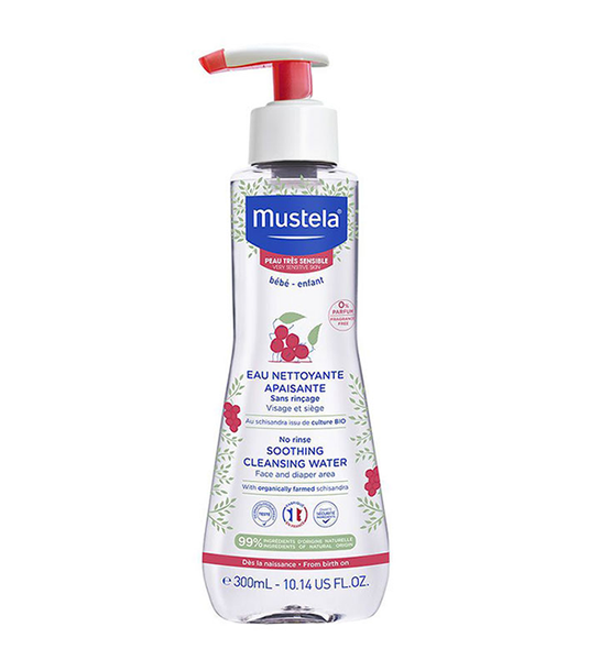 Mustela Bébé lingettes nettoyantes apaisantes pour enfant