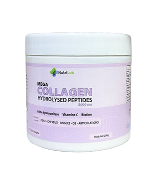 Nutrilab Mega Peptide collagène 200 G