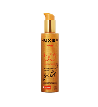 NUXE SUN Huile Solaire Gold Haute Protection SPF50 150ML