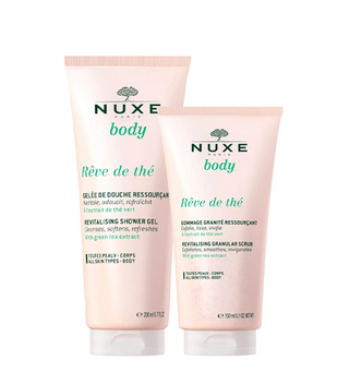 NUXE Body Duo Rêve de thé Gelée de douche 200ml + Gommage Granité 150ml