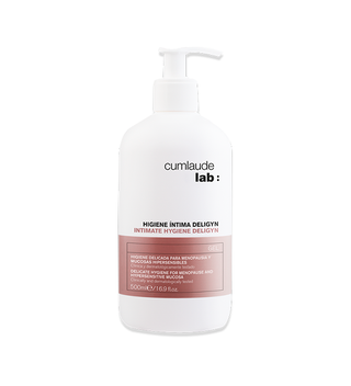 Cumlaude Lab Hygiene Intime Deligyn 500ml – gel nettoyant intime apaisant et hydratant pour peaux sensibles disponible en parapharmacie au Maroc
