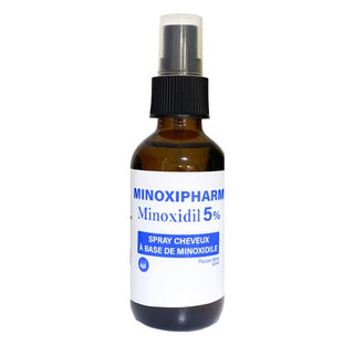 Minoxipharm Minoxidil 5% – traitement anti-chute stimulant la repousse des cheveux disponible en parapharmacie au Maroc