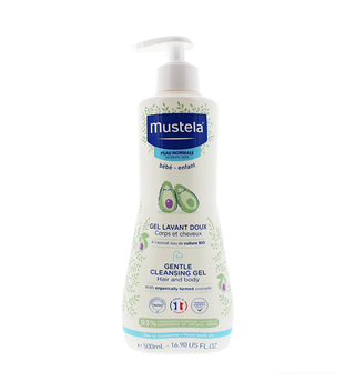 Mustela gel lavant doux avocat – 500 ml