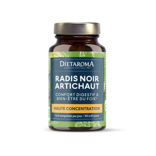 DIETAROMA C.I.P. Radis Noir et Artichaut 60 comprimés