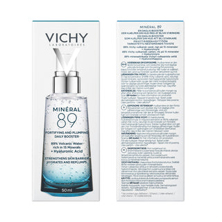 Vichy minéral 89 sérum booster hydratant fortifiant et repulpant 50 ml = Mini Mineral 89 10ML Offert