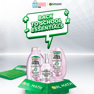 Garnier ultra doux routine rice water serum + apsh 200ml + shampoing 200ML