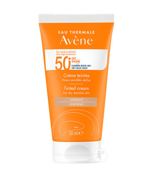 Avène Tinted Sun Cream حماية عالية جدًا SPF 50+ - 50 مل