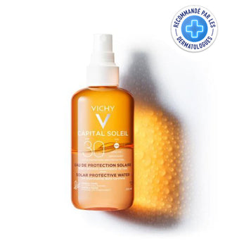 VICHY CAPITAL SOLEIL EAU DE PROTECTION SOLAIRE HÂLE SUBLIMÉ SPF30 200M