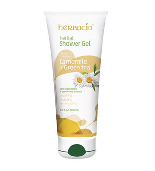 Herbacin Gel douche camomile +Green tea 200ml