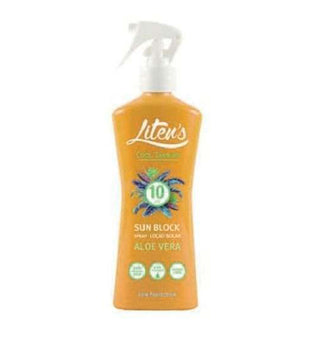 LITENS COOL TANNING SUN BLOCK LAIT SOLAIRE SPF 10 ALOE VERRA 250 ML