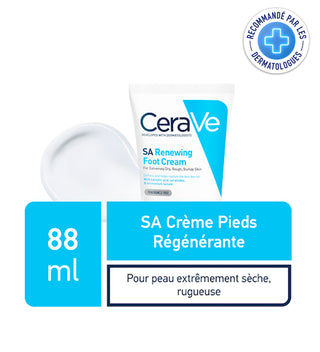 Cerave sa crème pieds régénérante – 88 ml