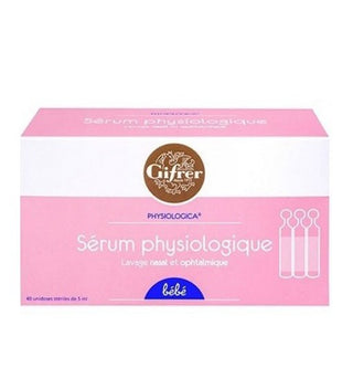 GIFRER SERUM PHYSIOLOGICA BTE X 40 UNIDOSES 5ML