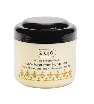قناع تنعيم الشعر المركز بزيوت Ziaja Argan & Tsubaki – 200 مل