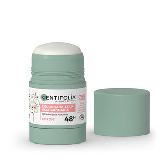 Centifolia Déodorant Stick Rechargeable Fleur de Coton 48h – déodorant naturel et doux disponible en parapharmacie au Maroc