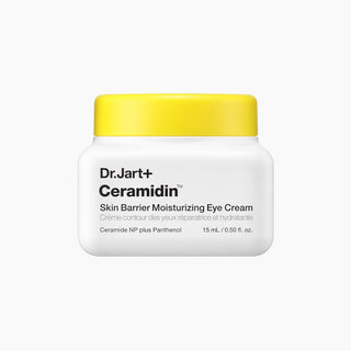 Crème contour des yeux Dr. Jart+ Ceramidin™ 15 ml – soin hydratant et réparateur aux céramides pour regard lumineux