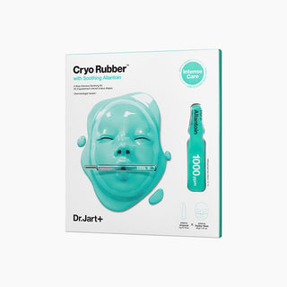 Masque apaisant Dr. Jart+ Cryo Rubber™ avec Allantoïne 4g + 40g – soin hydratant et rafraîchissant pour peau sensible