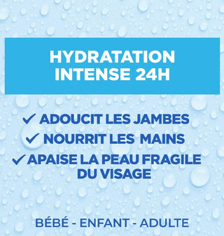 Mixa La Crème Fraîche et Fondante à l'acide hyaluronique pur  400ml