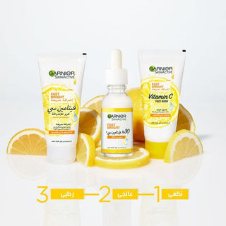 Garnier gel nettoyant fast bright 100ml