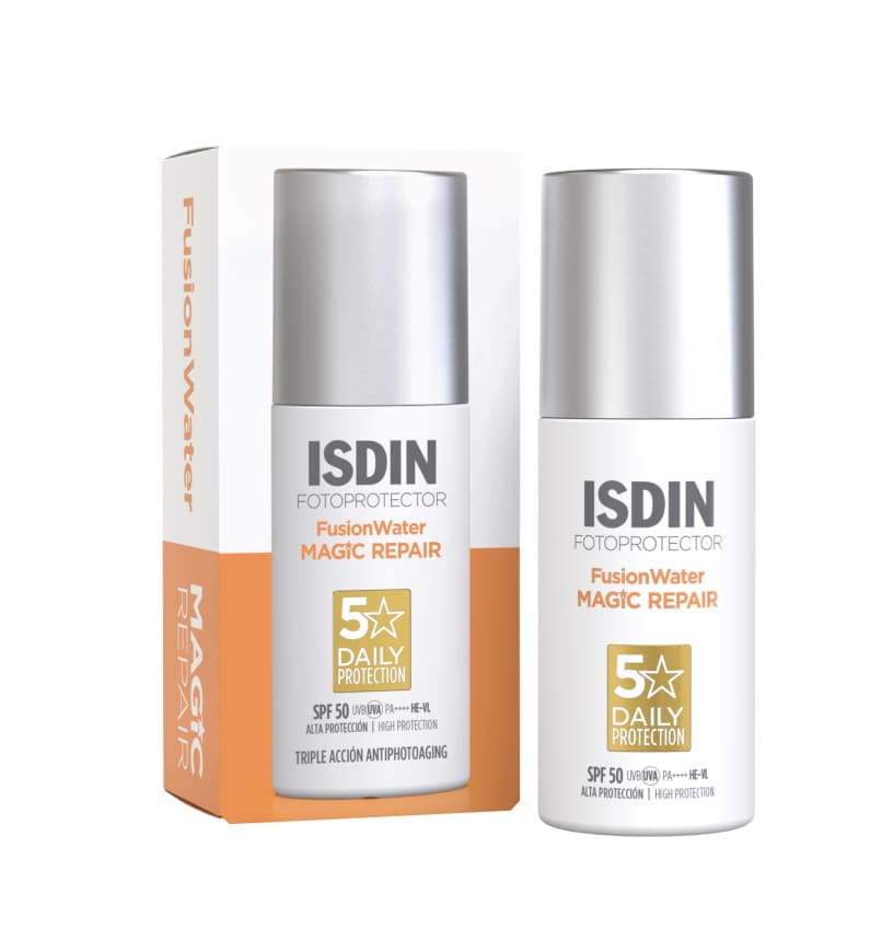 Solaire ISDIN FusionWater Magic Repair spf 50 50Ml