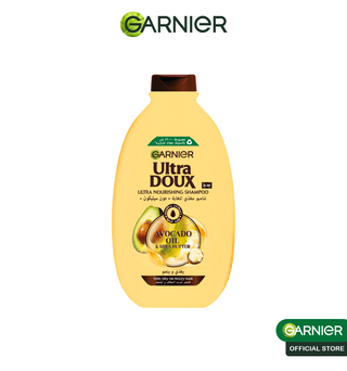 Shampooing GARNIER Ultra Doux Avocat & Karité 400ml – Cheveux nourris et brillants