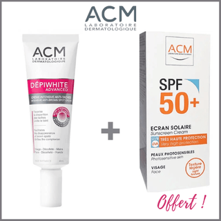 ACM DEPIWHITE ADVANCED 40 ML + ACM ECRAN 50+ 40 ML