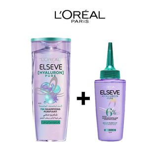 L'ORÉAL PARIS ELSEVE HYALURON PURE SERUM 100ML + SHAMPOOING 200ML
