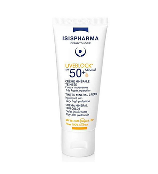 إيزيس فارما يو في بلوك كريم مينيرالي تينتي SPF50+ 40 مل