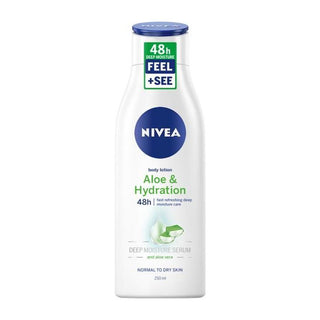 NIVEA LAIT CORPS ALOÉ VERA PEAUX NORMALES À SÈCHES 250ML