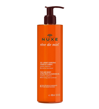 NUXE Rêve de Miel جل منظف فائق الدهون للوجه والجسم 400 مل