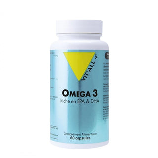 VIT'ALL+ Oméga 3 1000mg boite 60 capsules