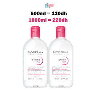 OFFRE PROMOTIONNELLE X2 Bioderma Sensibio H2O Solution Micellaire 500ml