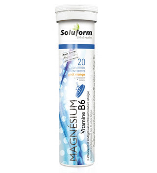 Soluform Magnésium Vitamine B6 20 Comprimés