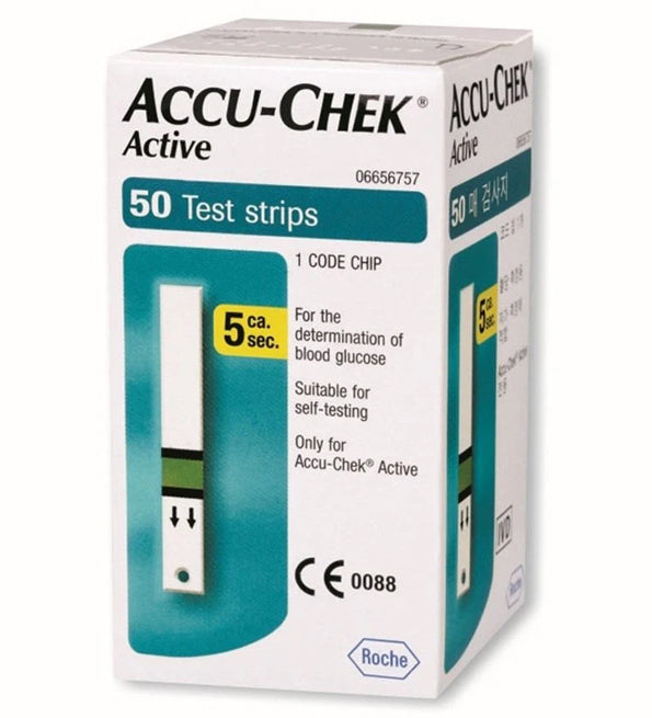 Accu-Check Active Bandelettes x50