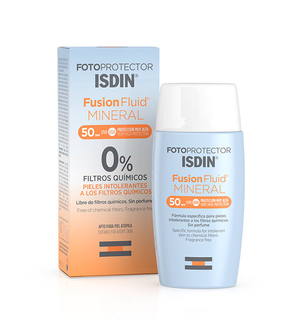 Solaire ISDIN Fotoprotecteur Fusion fluide mineral 50Ml