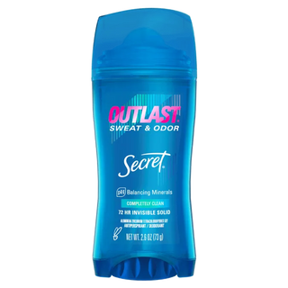 Secret Outlast Invisible Solid Deodorant Completely Clean
