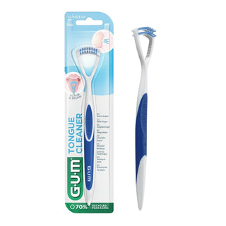 GUM SUNSTAR NETTOYEUR DE LANGUE GRATTE LANGUE 760