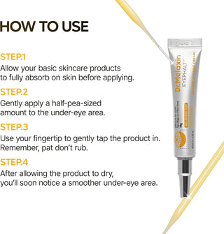 Dr. Melaxin Eyephalt Retinol Eyebag Cream 10 g – Crème Contour des Yeux Anti-Poches au Rétinol