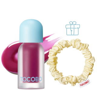 TOCOBO Juicy Berry Plumping Lip Oil 02 Berry Brandy = Hair scrunch offert