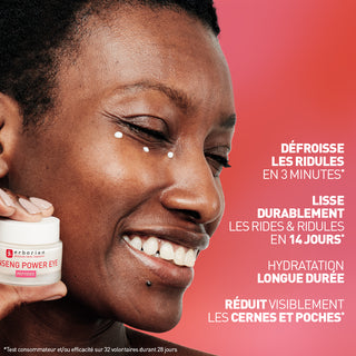 ERBORIAN GINSENG POWER EYE CRÈME CONTOUR YEUX 15ML