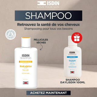 ISDIN SHAMP NUTRADECIA DRY DANDRUFF 200ML = SHAMPOO DAYLISDIN 100ML OFFERT