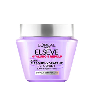 L'Oréal Paris Elseve Hyaluron Repulp Masque Hydratant Repulpant 290 ml à l'acide hyaluronique pour cheveux déshydratés, parapharmacie Maroc.